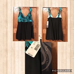 NWT SWIM DRESS SIZE 10